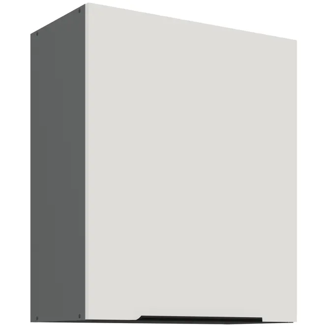 Konyhaszekrény Aria-Wh/Ant Anti Fingerprint 60g-72 1f