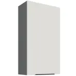 Konyhaszekrény Aria-Wh/Ant Anti Fingerprint 60g-108 1f