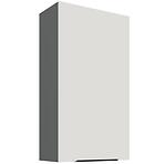 Konyhaszekrény Aria-Wh/Ant Anti Fingerprint 60g-108 1f
