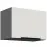 Konyhaszekrény Aria-Wh/Ant Anti Fingerprint 50gu-36 1f