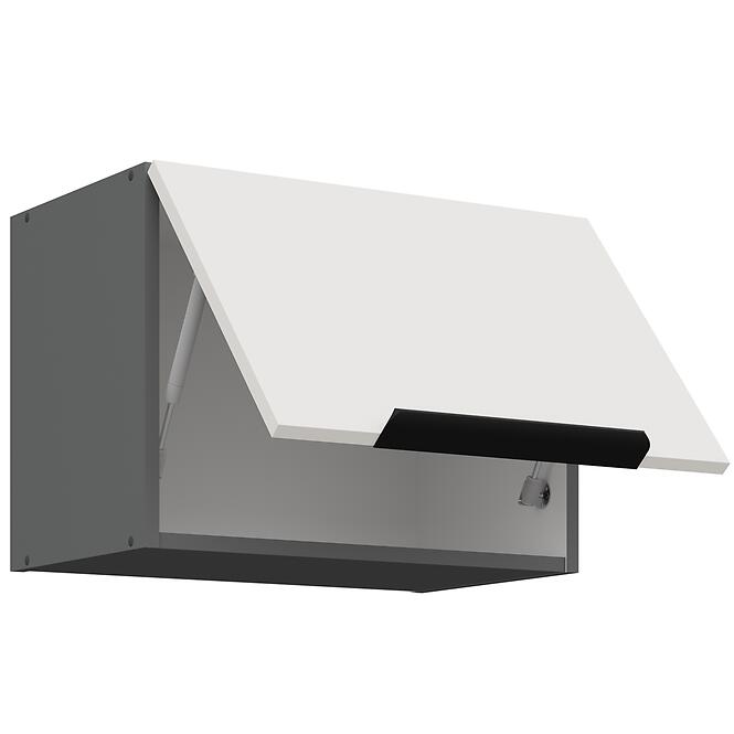 Konyhaszekrény Aria-Wh/Ant Anti Fingerprint 50gu-36 1f,3