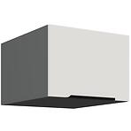 Konyhaszekrény Aria-Wh/Ant Anti Fingerprint 50 Nagu-36 1f