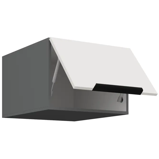 Konyhaszekrény Aria-Wh/Ant Anti Fingerprint 50 Nagu-36 1f