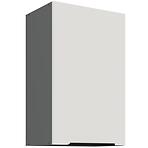 Konyhaszekrény Aria-Wh/Ant Anti Fingerprint 45g-72 1f