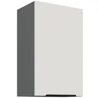 Konyhaszekrény Aria-Wh/Ant Anti Fingerprint 45g-72 1f