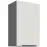 Konyhaszekrény Aria-Wh/Ant Anti Fingerprint 45g-72 1f