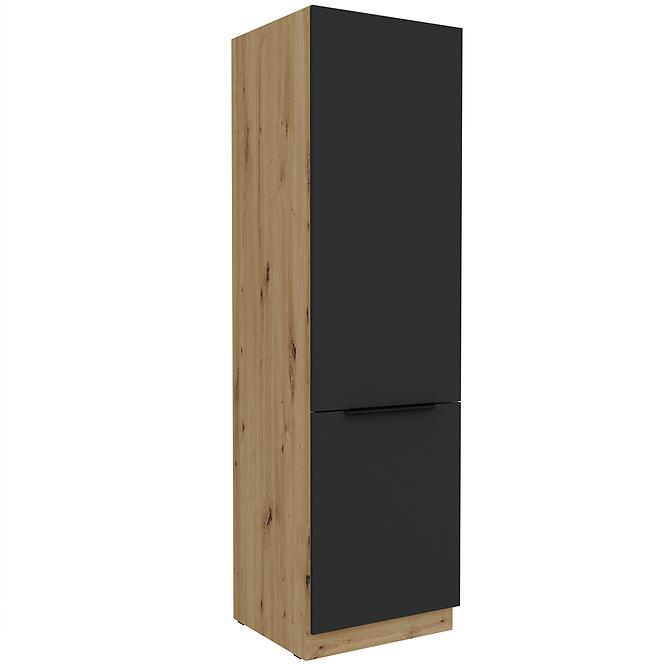 Konyhaszekrény Aria-Bl/Ar Anti Fingerprint 60lo-210 2f