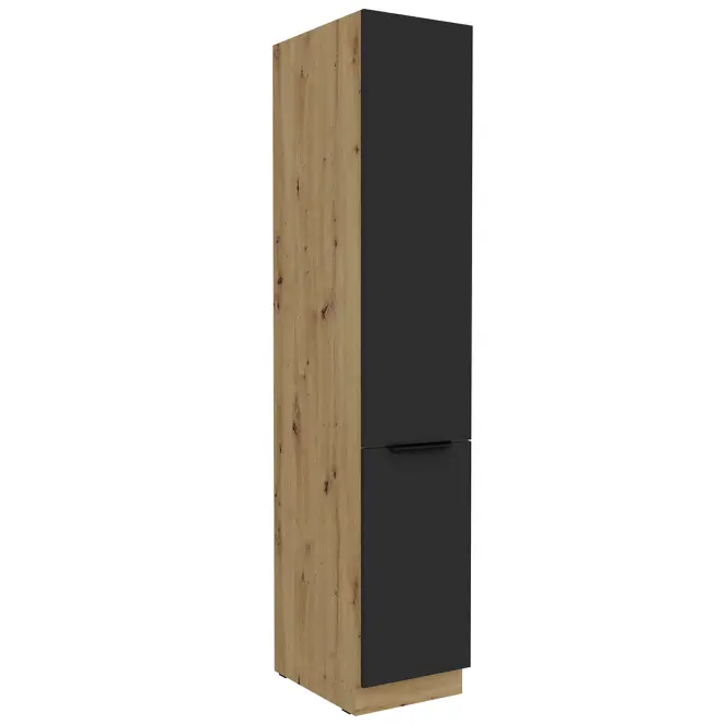 Konyhaszekrény Aria-Bl/Ar Anti Fingerprint 40dk-210 2f