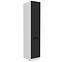 Konyhaszekrény Aria-Bl/Wh Anti Fingerprint 40dk-210 2f