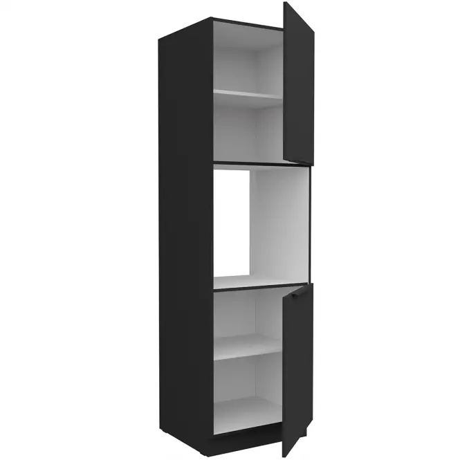 Konyhaszekrény Aria-Bl/Bl Anti Fingerprint 60dp-210 2f
