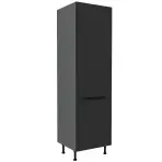 Konyhaszekrény Aria-Bl/Ant Anti Fingerprint 60lo-215 2f