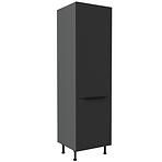 Konyhaszekrény Aria-Bl/Ant Anti Fingerprint 60lo-215 2f