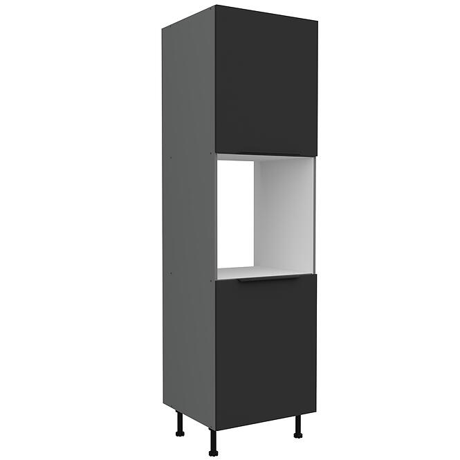 Konyhaszekrény Aria-Bl/Ant Anti Fingerprint 60dp-215 2f
