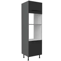 Konyhaszekrény Aria-Bl/Ant Anti Fingerprint 60dpm-215 2f
