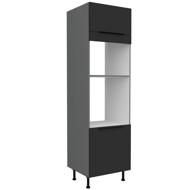 Konyhaszekrény Aria-Bl/Ant Anti Fingerprint 60dpm-215 2f