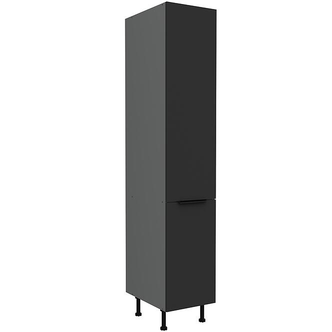 Konyhaszekrény Aria-Bl/Ant Anti Fingerprint 40dk-215 2f