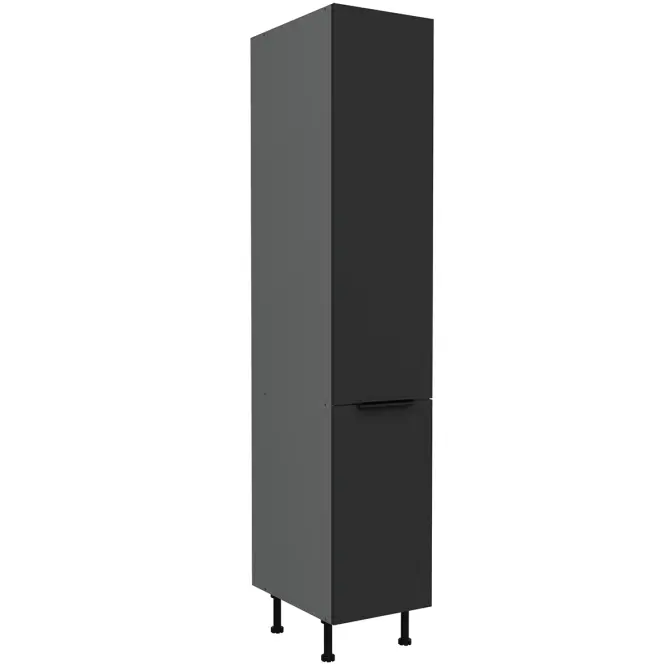 Konyhaszekrény Aria-Bl/Ant Anti Fingerprint 40dk-215 2f