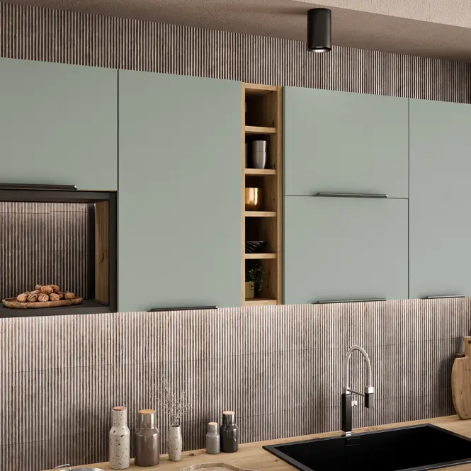 Konyhaszekrény Aria-Sa/Ar Anti Fingerprint 60lo-210 2f,8