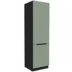 Konyhaszekrény Aria-Sa/Bl Anti Fingerprint 60dk-210 2f