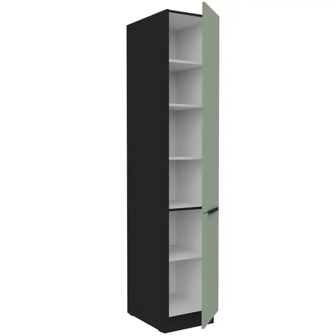 Konyhaszekrény Aria-Sa/Bl Anti Fingerprint 40dk-210 2f