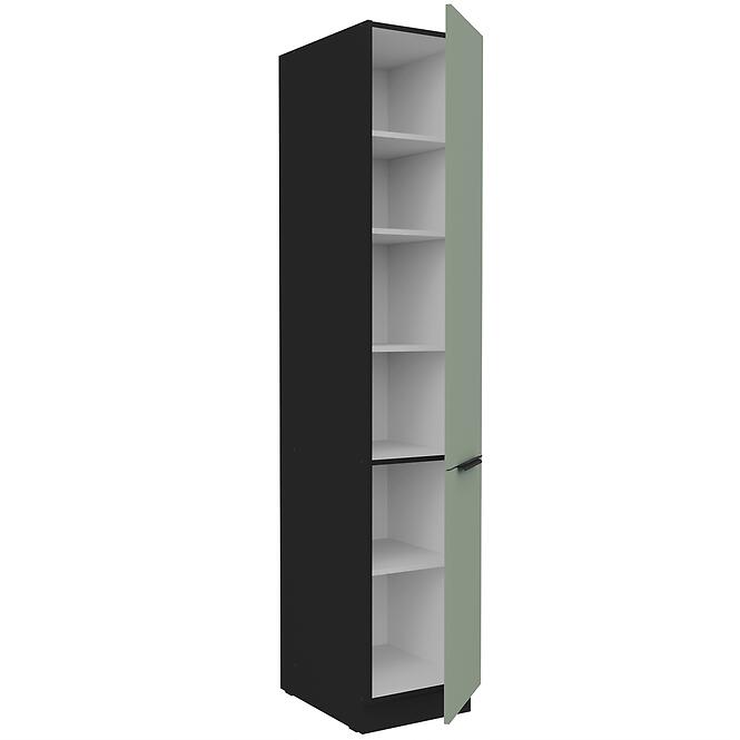 Konyhaszekrény Aria-Sa/Bl Anti Fingerprint 40dk-210 2f,3