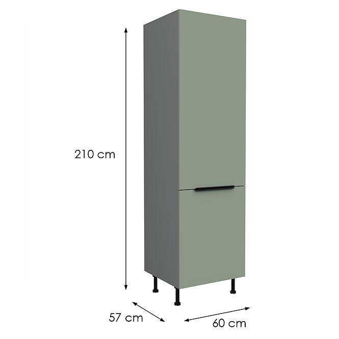 Konyhaszekrény Aria-Sa/Ant Anti Fingerprint 60lo-215 2f,2