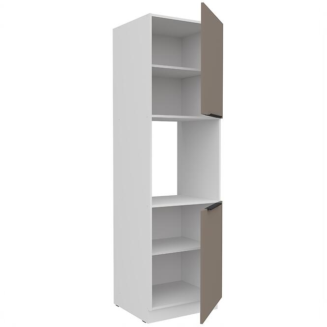 Konyhaszekrény Aria-Ta/Wh Anti Fingerprint 60dp-210 2f,3