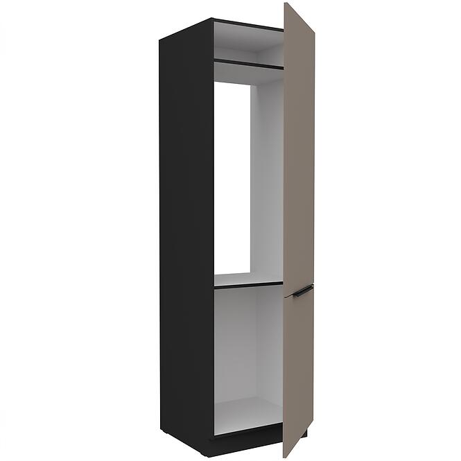 Konyhaszekrény Aria-Ta/Bl Anti Fingerprint 60lo-210 2f,3
