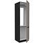 Konyhaszekrény Aria-Ta/Bl Anti Fingerprint 60lo-210 2f,3