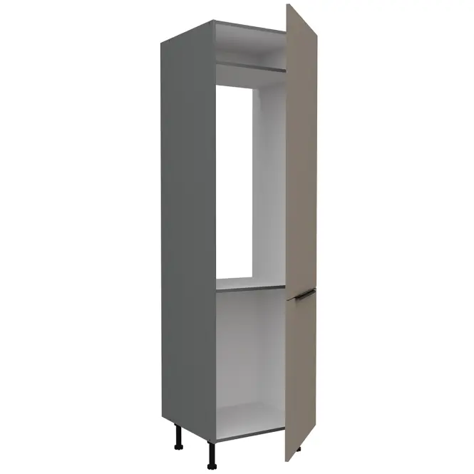 Konyhaszekrény Aria-Ta/Ant Anti Fingerprint 60lo-215 2f,3
