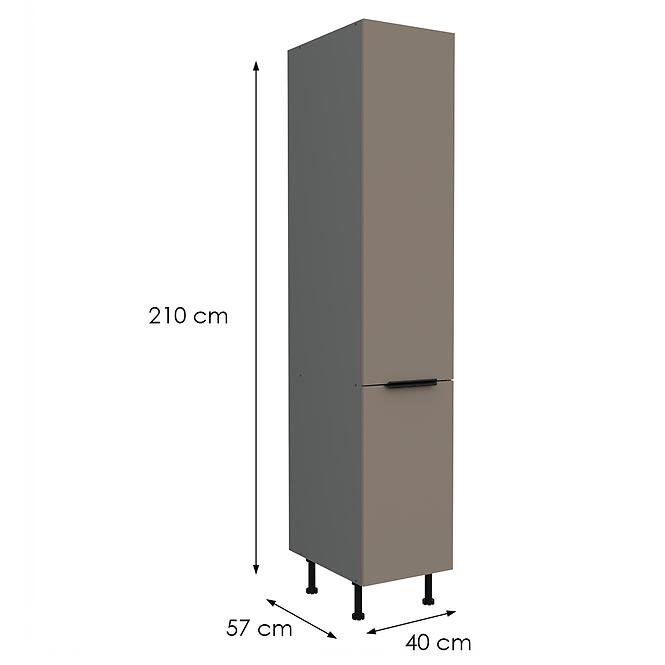 Konyhaszekrény Aria-Ta/Ant Anti Fingerprint 40dk-215 2f