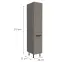 Konyhaszekrény Aria-Ta/Ant Anti Fingerprint 40dk-215 2f,2