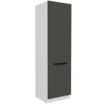 Konyhaszekrény Aria-Gr/Wh Anti Fingerprint 60dk-210 2f