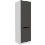 Konyhaszekrény Aria-Gr/Wh Anti Fingerprint 60lo-210 2f