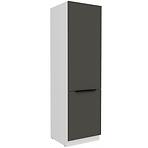 Konyhaszekrény Aria-Gr/Wh Anti Fingerprint 60lo-210 2f