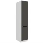 Konyhaszekrény Aria-Gr/Wh Anti Fingerprint 40dk-210 2f