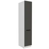 Konyhaszekrény Aria-Gr/Wh Anti Fingerprint 40dk-210 2f
