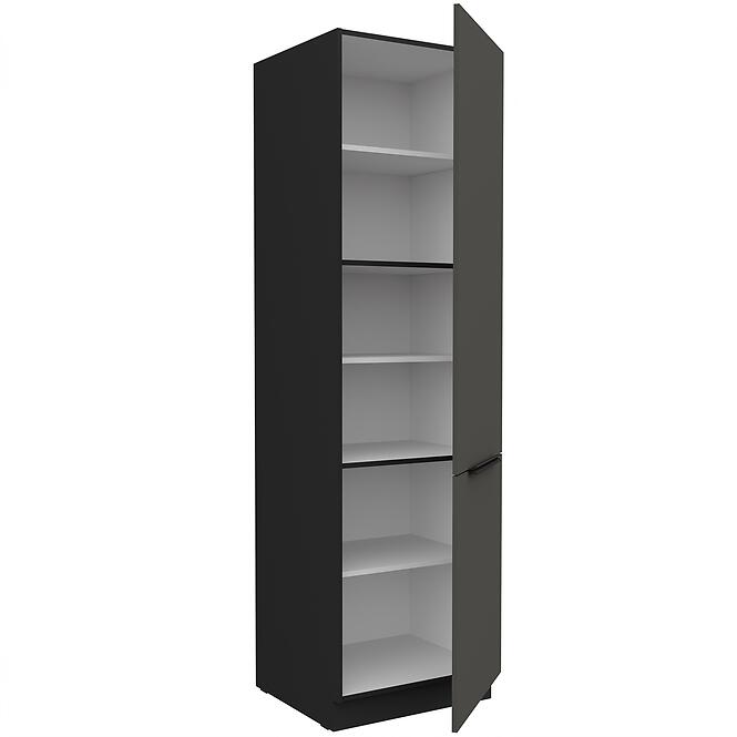 Konyhaszekrény Aria-Gr/Bl Anti Fingerprint 60dk-210 2f