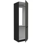Konyhaszekrény Aria-Gr/Bl Anti Fingerprint 60lo-210 2f