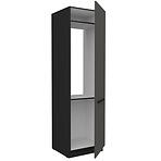Konyhaszekrény Aria-Gr/Bl Anti Fingerprint 60lo-210 2f
