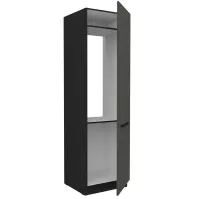 Konyhaszekrény Aria-Gr/Bl Anti Fingerprint 60lo-210 2f