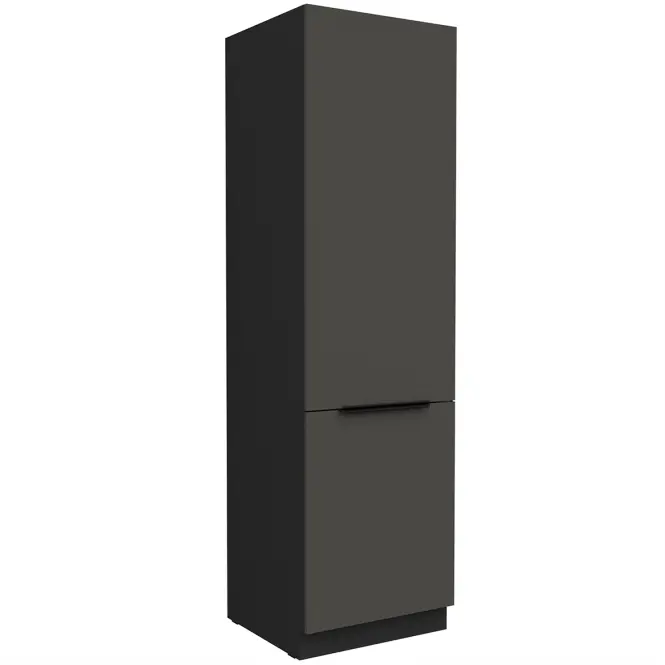 Konyhaszekrény Aria-Gr/Bl Anti Fingerprint 60lo-210 2f,2