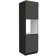 Konyhaszekrény Aria-Gr/Bl Anti Fingerprint 60dp-210 2f