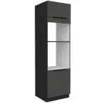 Konyhaszekrény Aria-Gr/Bl Anti Fingerprint 60dpm-210 2f