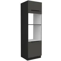 Konyhaszekrény Aria-Gr/Bl Anti Fingerprint 60dpm-210 2f