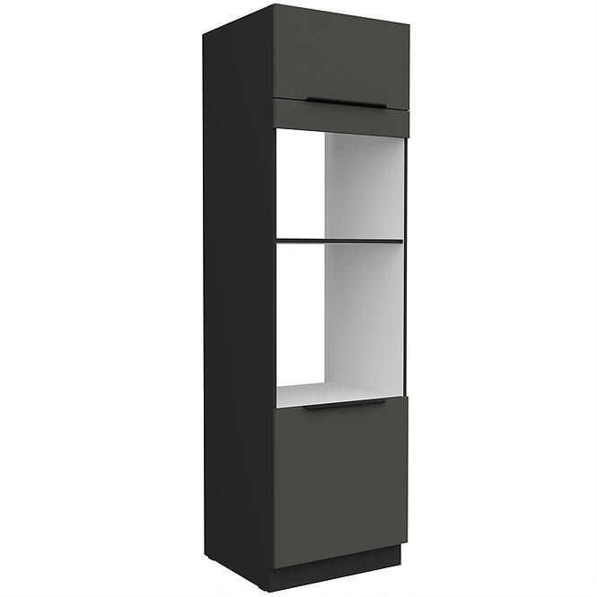Konyhaszekrény Aria-Gr/Bl Anti Fingerprint 60dpm-210 2f