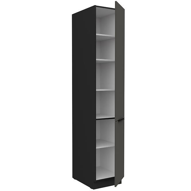 Konyhaszekrény Aria-Gr/Bl Anti Fingerprint 40dk-210 2f