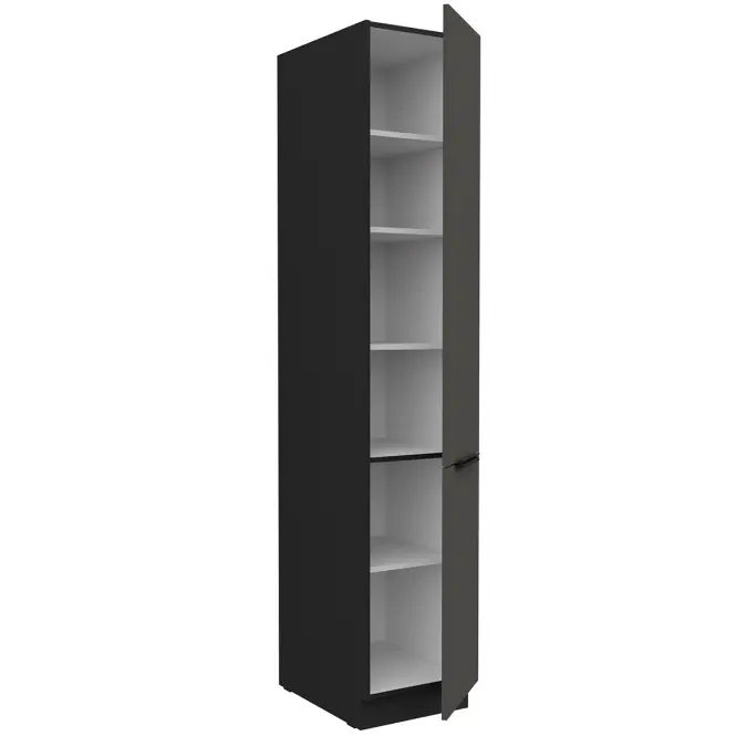 Konyhaszekrény Aria-Gr/Bl Anti Fingerprint 40dk-210 2f,3