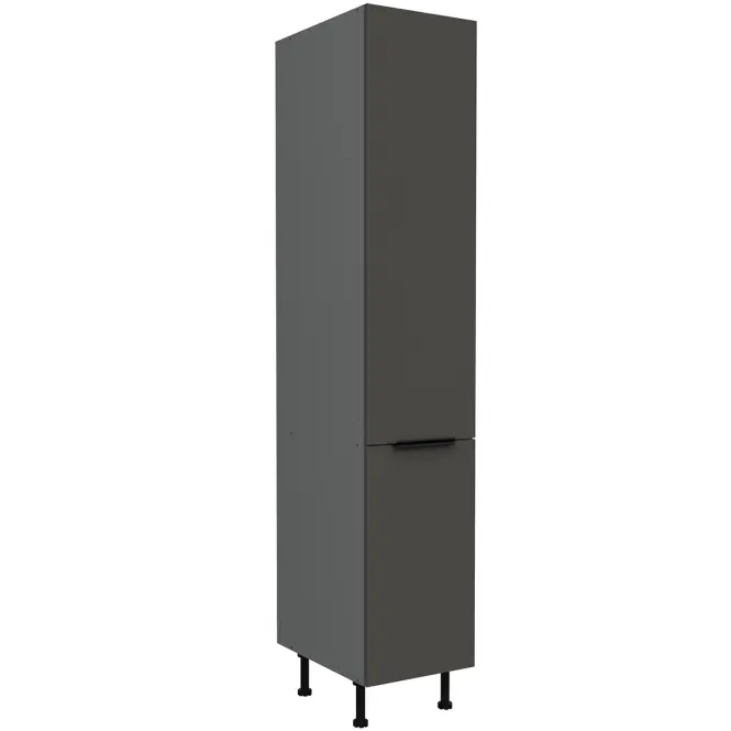 Konyhaszekrény Aria-Gr/Ant Anti Fingerprint 40dk-215 2f