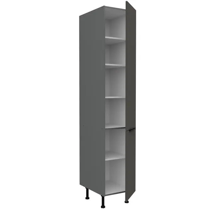 Konyhaszekrény Aria-Gr/Ant Anti Fingerprint 40dk-215 2f